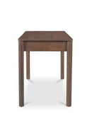 Scalloped Edge Wooden 3-Drawer Desk | Novi Living Wiley | Oroa.com