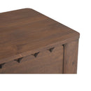 Scalloped-Edge 2-Drawer Nightstand | Novi Living Wiley