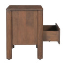 Scalloped-Edge 2-Drawer Nightstand | Novi Living Wiley
