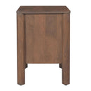 Scalloped-Edge 2-Drawer Nightstand | Novi Living Wiley