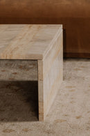 Hospitality furniture - Marble Rectangular Coffee Table - www.oroatrade.com