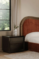 Hospitality furniture - Bronze 2-Drawer Nightstand - www.oroatrade.com