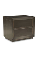Hospitality furniture - Bronze 2-Drawer Nightstand - www.oroatrade.com