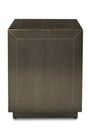 Hospitality furniture - Bronze 2-Drawer Nightstand - www.oroatrade.com