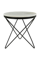 Hospitality furniture - Round Marble Side Table - www.oroatrade.com