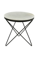 Hospitality furniture - Round Marble Side Table - www.oroatrade.com
