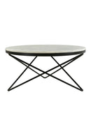 Hospitality furniture - White Marble Coffee Table - www.oroatrade.com