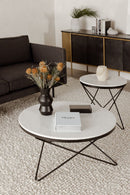 Hospitality furniture - White Marble Coffee Table - www.oroatrade.com