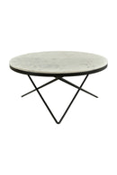 Hospitality furniture - White Marble Coffee Table - www.oroatrade.com