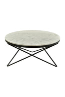 Hospitality furniture - White Marble Coffee Table - www.oroatrade.com