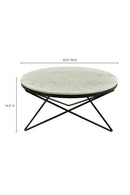 Hospitality furniture - White Marble Coffee Table - www.oroatrade.com