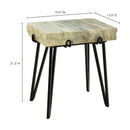 Natural Marble Accent Table | Novi Living Alpert
