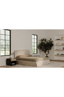 Hospitality furniture - Marble Top Black Nightstand - www.oroatrade.com