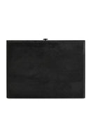 Contract furniture - Antique Black 1-Drawer Nightstand - www.oroatrade.com