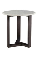Hospitality furniture - Gray Marble Side Table - www.oroatrade.com
