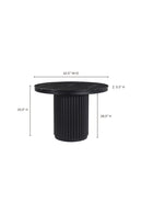 Hospitality furniture - Pillar Base Marble Dining Table - www.oroatrade.com