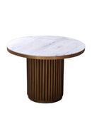 Hospitality furniture - Pillar Base Marble Dining Table - www.oroatrade.com