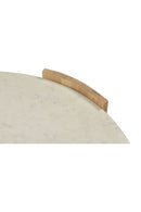 Hospitality furniture - White Marble Round Coffee Table - www.oroatrade.com