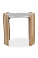 Contract furniture - White Oak Round Side Table - www.oroatrade.com