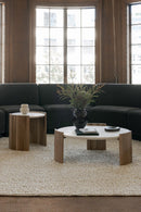 Contract furniture - White Oak Round Side Table - www.oroatrade.com