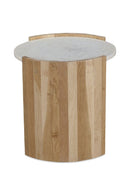Contract furniture - White Oak Round Side Table - www.oroatrade.com