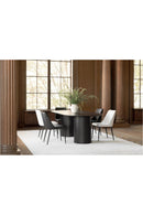 Contract furniture - Black Acacia Wood Dining Table - www.oroatrade.com