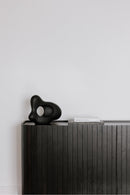 Contract furniture - Black Acacia 4-Door Sideboard - www.oroatrade.com