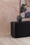 Contract furniture - Black Acacia 4-Door Sideboard - www.oroatrade.com