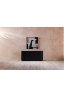 Contract furniture - Black Acacia 4-Door Sideboard - www.oroatrade.com