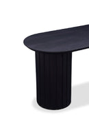 Black Acacia Wood Bench | Novi Living Povera | Oroa.com