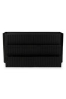 Contract furniture - Black Acacia 6-Drawer Dresser - www.oroatrade.com