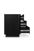 Contract furniture - Black Acacia 6-Drawer Dresser - www.oroatrade.com