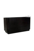 Contract furniture - Black Acacia 6-Drawer Dresser - www.oroatrade.com