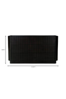 Contract furniture - Black Acacia 6-Drawer Dresser - www.oroatrade.com
