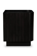 Hospitality furniture - Black Acacia 2-Drawer Nightstand - www.oroatrade.com