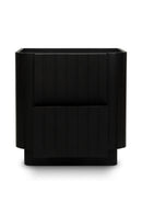 Hospitality furniture - Black Acacia 2-Drawer Nightstand - www.oroatrade.com