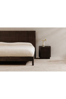 Hospitality furniture - Black Acacia 2-Drawer Nightstand - www.oroatrade.com