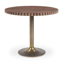 Round Scalloped Pedestal Coffee Table | Novi Living Nomi