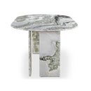 Hospitality furniture - Green Onyx Marble Dining Table - www.oroatrade.com