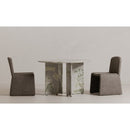 Hospitality furniture - Green Onyx Marble Dining Table - www.oroatrade.com