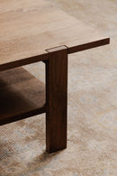 Contract furniture - Sandblasted Mango Wood Coffee Table - www.oroatrade.com