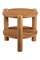 Contract furniture - Vintage Mango Wood Accent Table - www.oroatrade.com