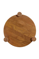 Contract furniture - Vintage Mango Wood Accent Table - www.oroatrade.com