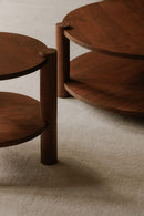 Contract furniture - Vintage Mango Wood Accent Table - www.oroatrade.com