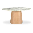 Round Onyx Marble Dining Table | Novi Living Evelyn
