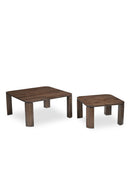 Contract furniture - Brown Wooden Nesting Coffee Tables (2) - www.oroatrade.com