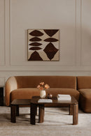 Contract furniture - Brown Wooden Nesting Coffee Tables (2) - www.oroatrade.com