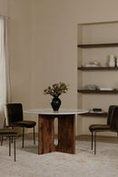 Hospitality furniture - Cross-Base Round Dining Table - www.oroatrade.com