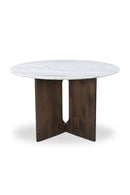 Hospitality furniture - Cross-Base Round Dining Table - www.oroatrade.com