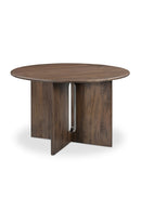 Hospitality furniture - Cross-Base Round Dining Table - www.oroatrade.com